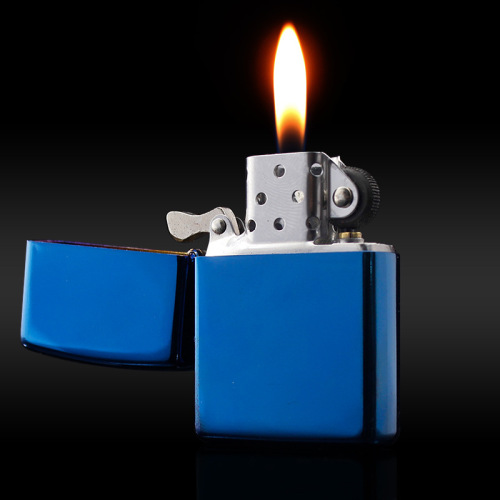 Kerosene lighter, open flame cigarette lighter, personalized old-fashioned grinding wheel metal smoking set wholesale