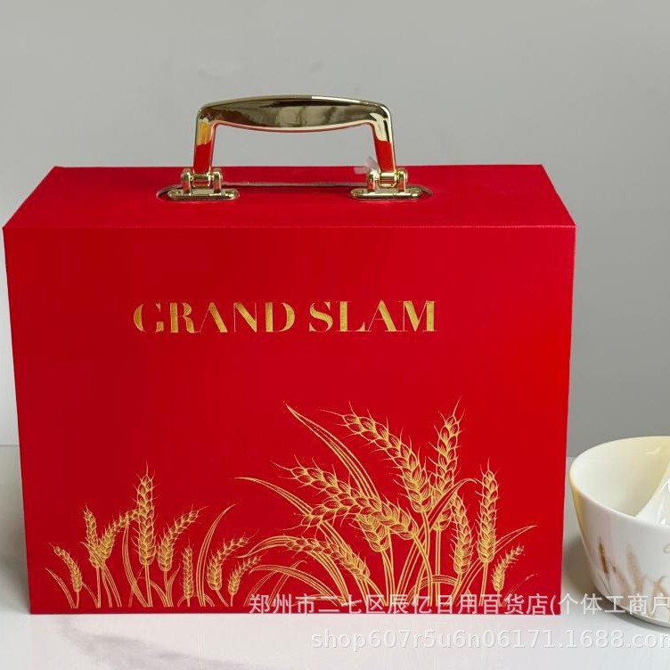 Big Sale: Golden Wheat Ear 4-Bowl Spoon Set, Business Gift Box, Annual Meeting Promotion, Ceramic Bowl Set, Tableware, Bowls and Chopsticks Big Sale: Golden Wheat Ear 4-Bowl Spoon Set, Business Gift Box, Annual Meeting Promotion, Ceramic Bowl Set, Tableware, Bowls and Chopsticks
