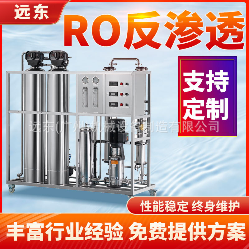 反渗透水处理设备生产EDI超纯水RO纯净水化妆品医药机械设备
