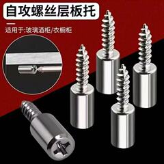 一体型タッピングねじの板を支えてタンスを支えます。