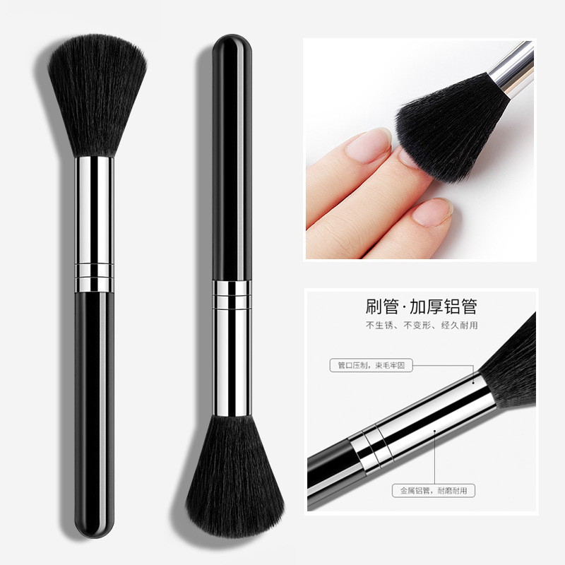 Internet celebridad polvo de uñas polvo cepillo de belleza multifuncional cepillo de maquillaje herramienta de limpieza de uñas cepillo de uñas para salón de uñas