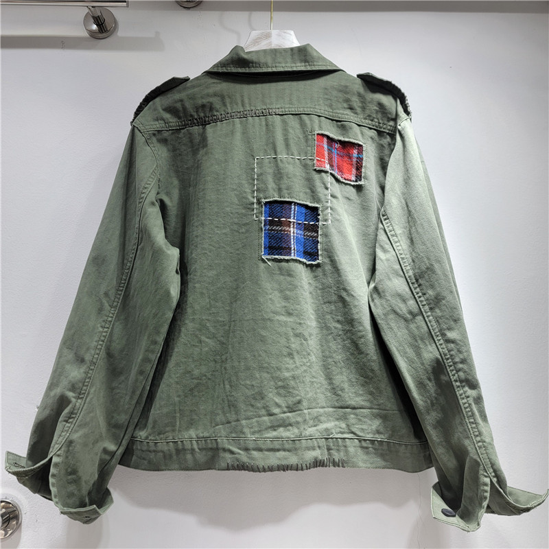 2025 nueva moda de mujer casual versátil pegatinas sueltas delgadas chaqueta de manga larga de moda image 2