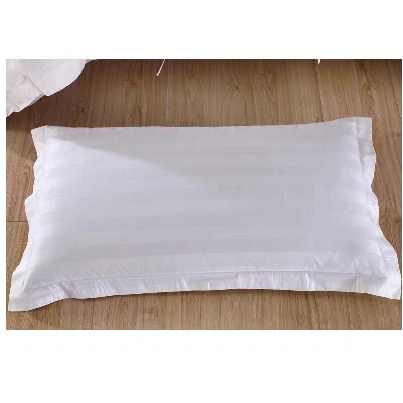 화이트 새틴 두꺼운 베개 케이스