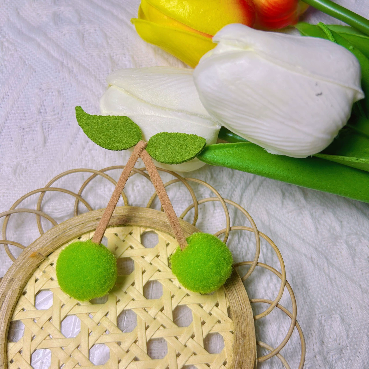 Источник производитель вишневый шарик аксессуары для волос ювелирные аксессуары материал diy ручной работы аксессуары для волос