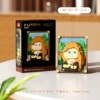 Famous paintings-Smiling Girl 360 particles