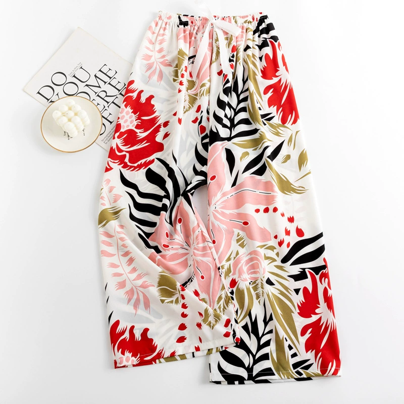 (Cross-border trading), summer thin comfortable cartoon trousers, oversize