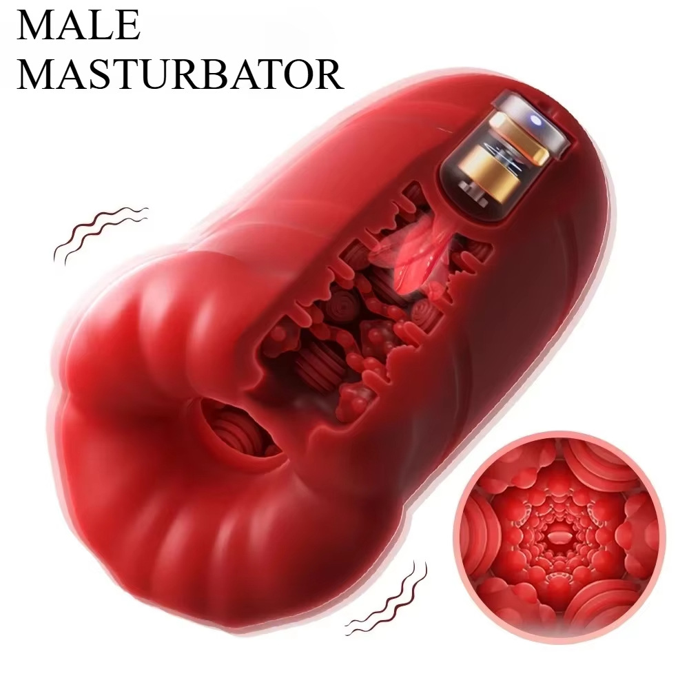 Cross-Border Popular Tongue Training Device, Male Adult Sex Toy, Electric Massager for Tightening and Stimulating