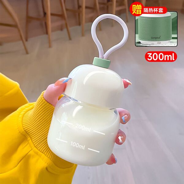 Mini fat cup resistant high temperature glass cup soymilk cup…