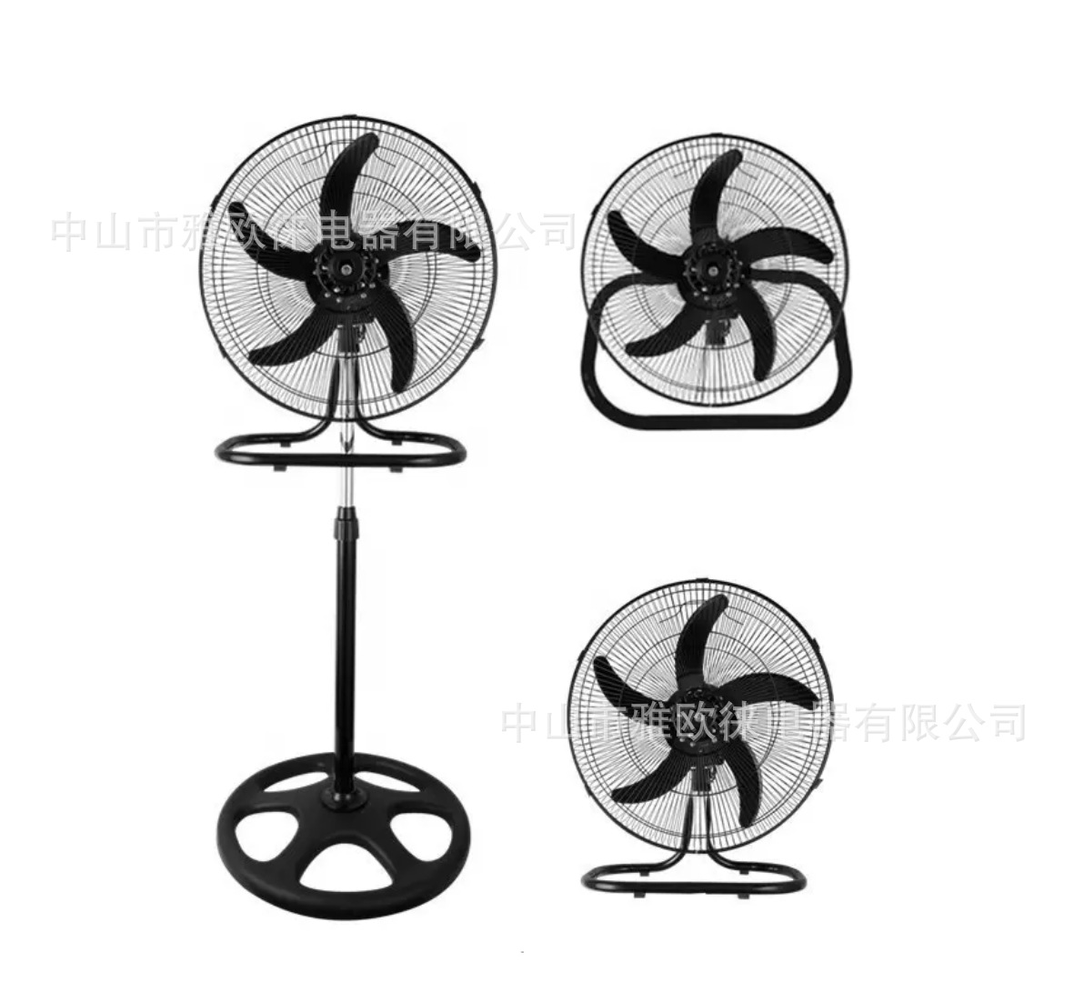 Ventilador de piso de 18 pulgadas ventilador de pared doméstico ventilador industrial de alta potencia ventilador de piso 110V220V fabricante lote de comercio exterior
