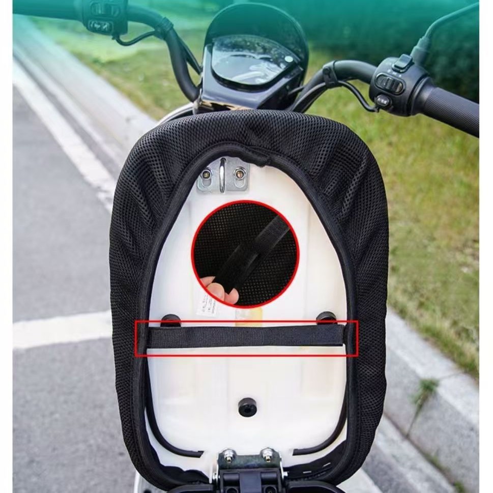 Cuchillo de asiento eléctrico para el automóvil Yadi Amata Bell Cuchillo nuevo Rilima coche de batería cojín de malla pequeña cubierta verano