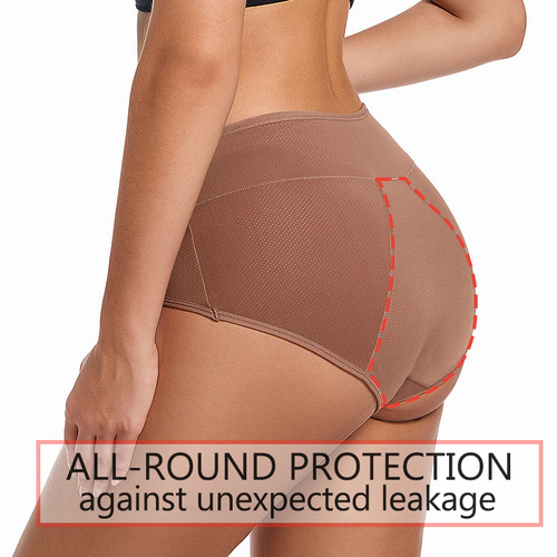 Euramerican Multicolor Option 3-Layer Absorbent Menstrual Pads with Breathable Holes and Leak-Proof Design for Women