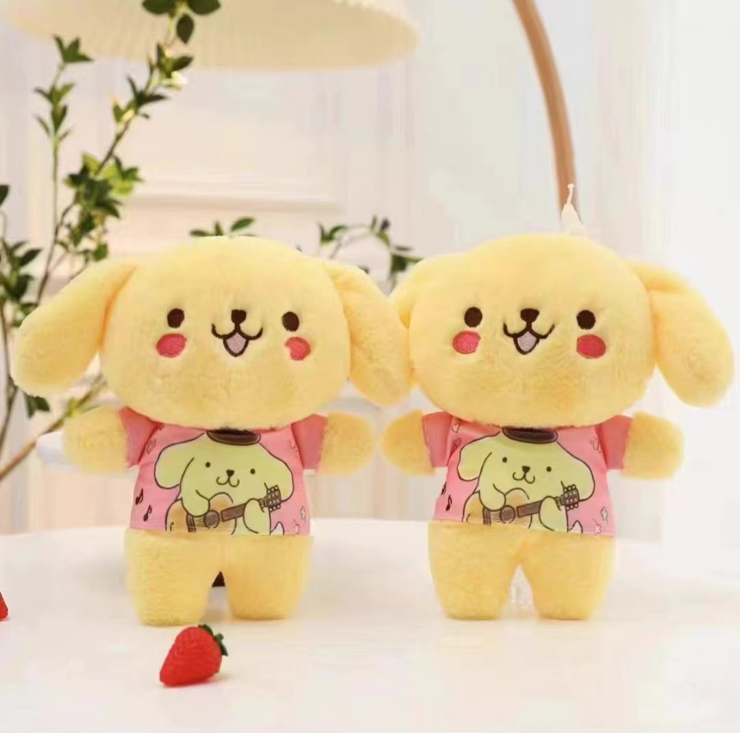 Juguetes de peluche lindos muñecas de frutas almohada muñeca agarra muñeca boda tira muñeca de tela muñeca estand juguetes regalos
