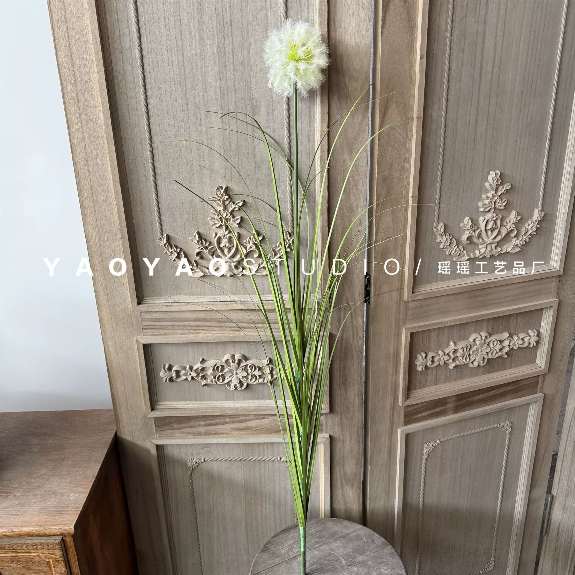 Monet Garden Wind Simulation Flower Coffee Shop Sedies Outdoor Wedding False Flower Store Window Landscape Landscape Landscape