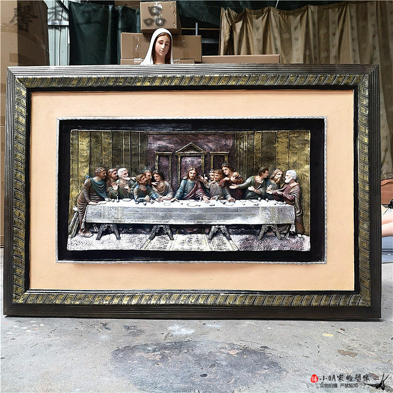Posta gratuita 120cm decoración de estatuas de la familia de la decoración de regalos de la sala de estar