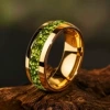 Golden ring stainless steel, pink gold
