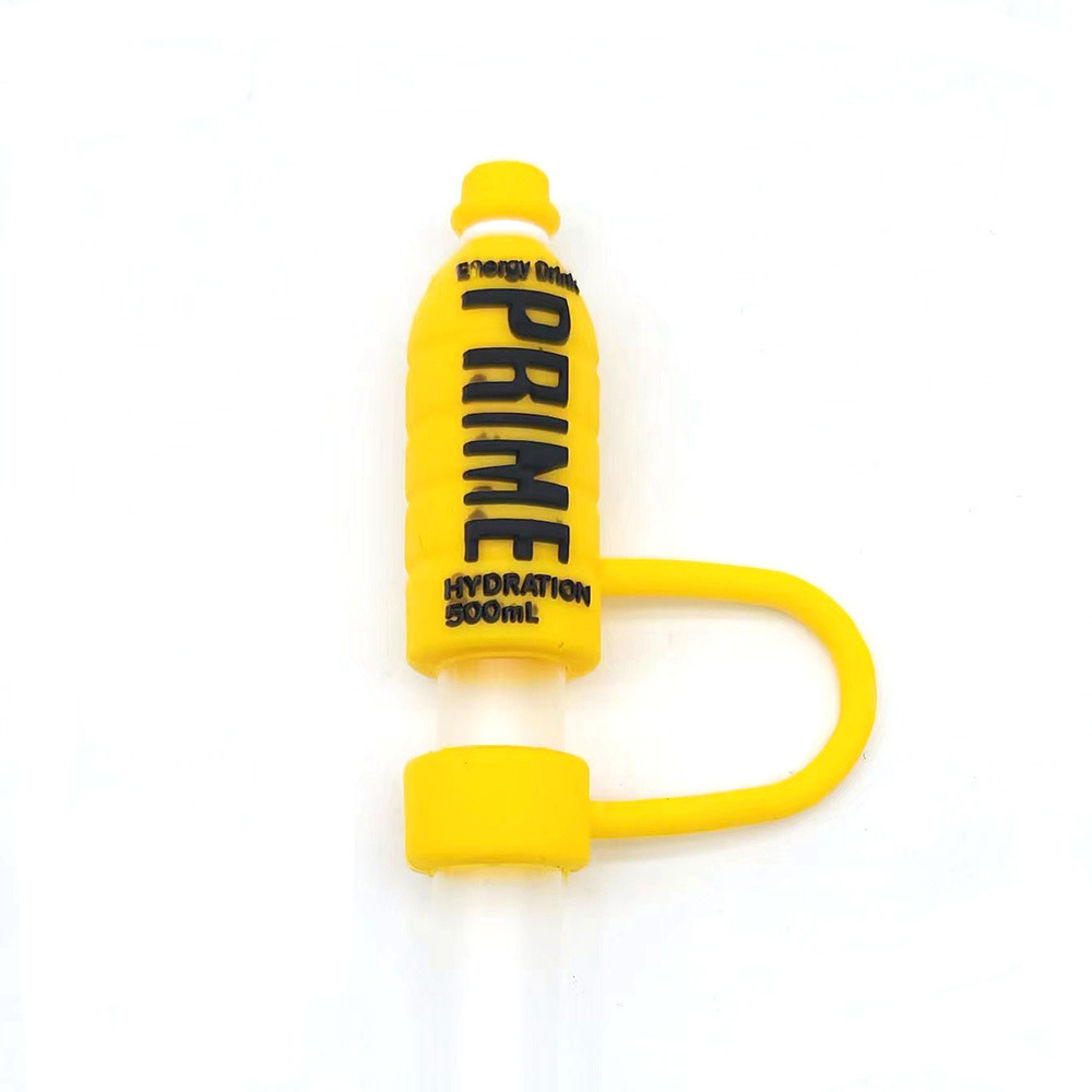 Calent Single Buzz Lightyear 10mm cubierta de cubierta de paja de goma suave cubierta de cubierta de paja Stanley cubierta de paja de polvo cubierta de paja