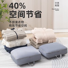 压缩款双层羽绒服收纳袋防水可折叠衣服被子旅行出差行李整理袋子