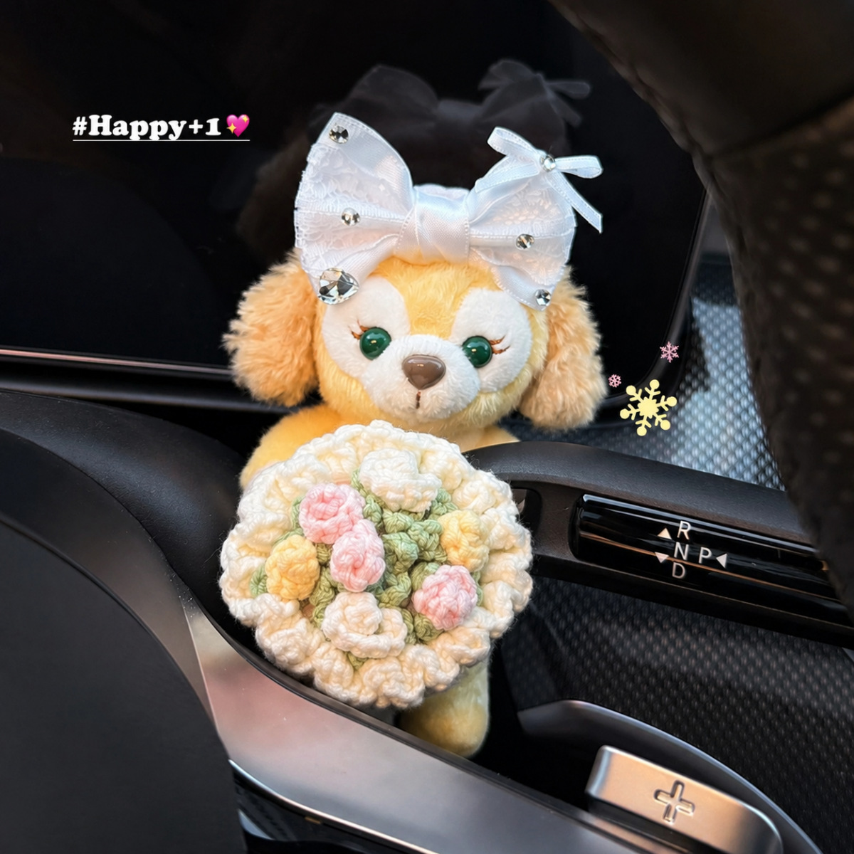 Car Dashboard Doll Interior Wiper Turn Signal Decoration Figurine 2026 New Model Stellalou Cute Girl