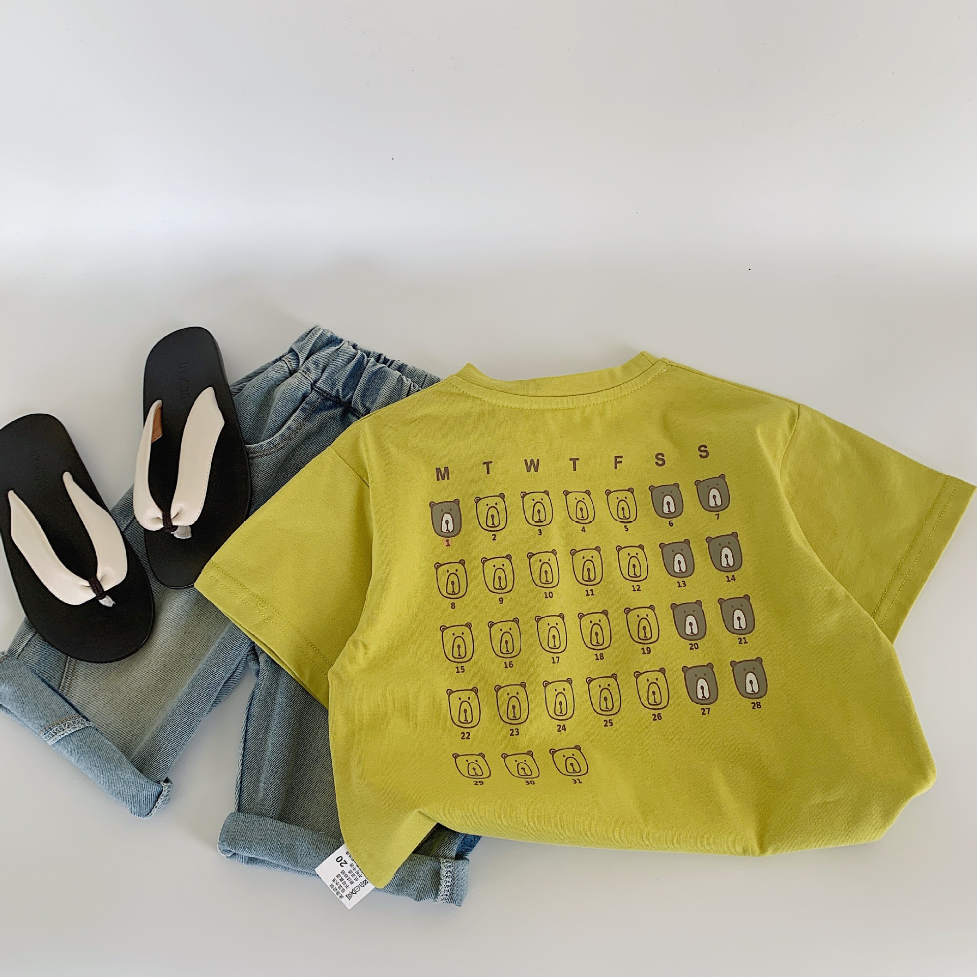 Camiseta de manga corta de algodón para niños Maibao 2025 nueva ropa para niños ropa para niños verano de media manga superior de verano al por mayor