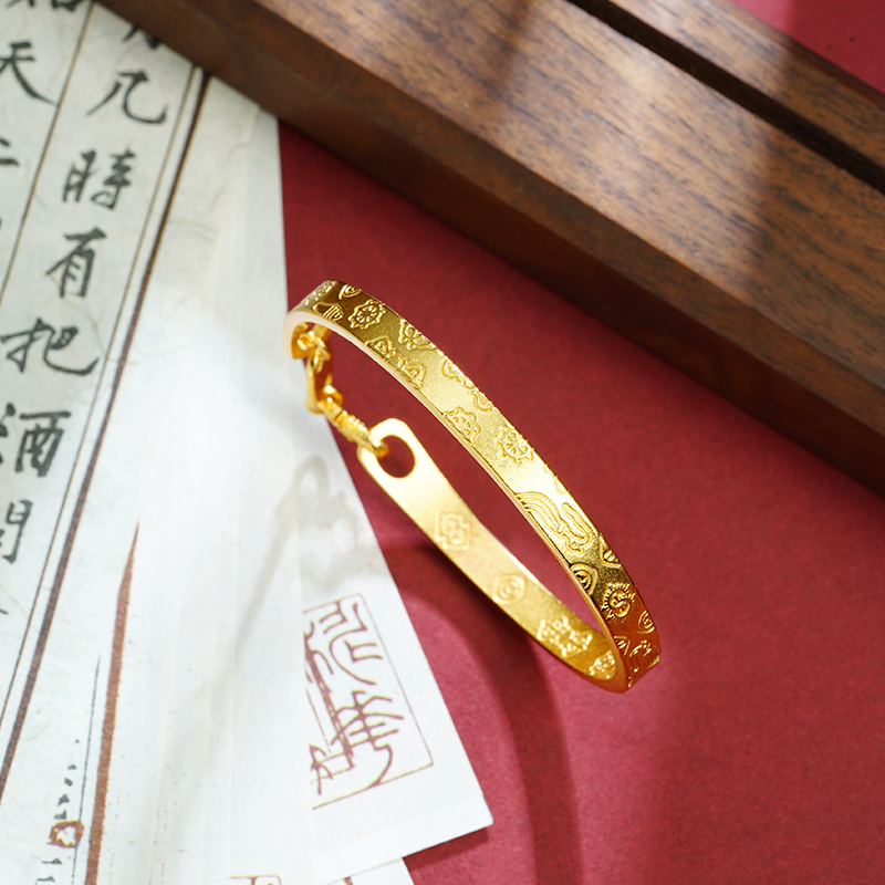 Nuevos productos de pulsera de oro Guofasha, guomiao