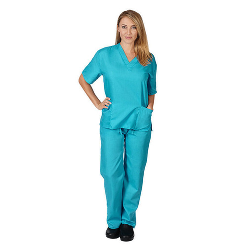 Cross-border Amazon operating room short-sleeved hand clothes women's suit short T nurse clothes surgical clothes isolation clothes work clothes