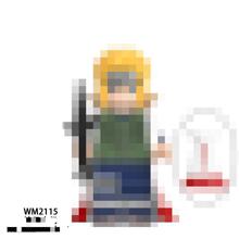 外贸货品WM6109拼装玩具 动漫系列 忍者人仔 积木