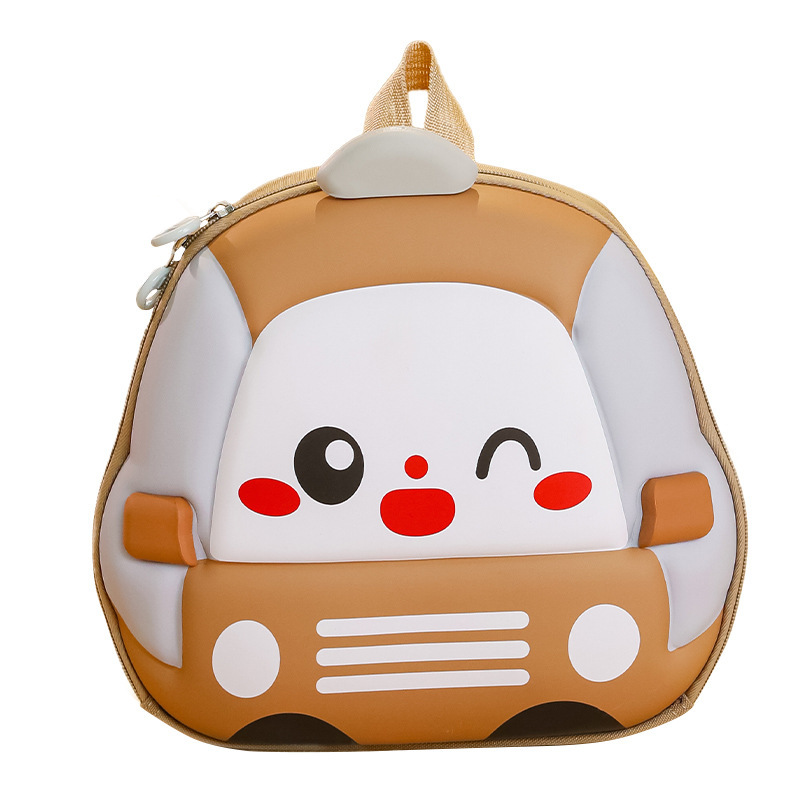 Kindergarten mochila de cáscara dura 2 - 5 mochila de dibujos animados para niños de clase media y pequeña para niños mochila de cáscara de huevo 3