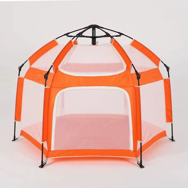 Cross-Border Children's Folding Tent, Kids' Playpen, Baby Playhouse, Indoor No-Installation Breathable Playhouse, Protective Fence