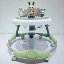 跨境婴儿防O型腿三合一学步车2025年儿童可折叠多用型宝宝助步车