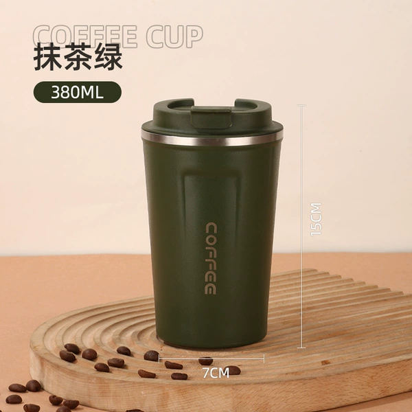 Green [304 steel inner liner] second generation coffee cup