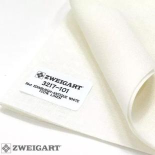 Zweigart 3217/101 Edinburgh 36ct ����ZWʮ�ֽ������鲼
