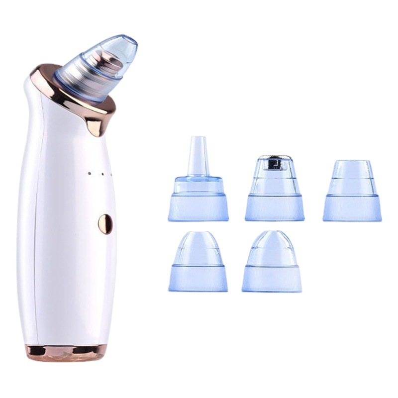 Venta directa de fábrica microcristal blackhead removedor facial belleza poro profundo limpiador eléctrico blackhead succión instrumento transfronterizo
