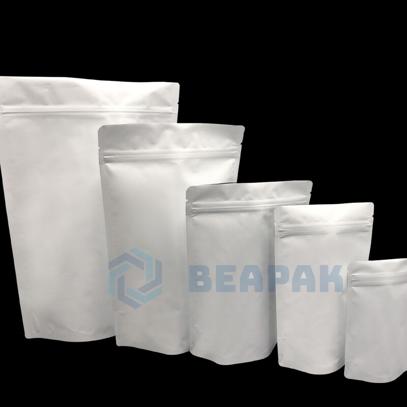 White Matte Aluminum Foil Self-sealing Packaging Bags Coffee Bean Biscuits Baking Self-standing Sealed Self-adhesive Frosted Food Bag White Matte Aluminum Foil Self-sealing Packaging Bags Coffee Bean Biscuits Baking Self-standing Sealed Self-adhesive Frosted Food Bag