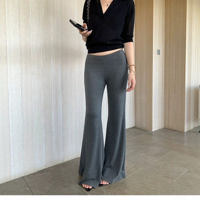 Xzich Drape Pants 6.0 Comfortable Flared Pants Spring/Summer New Elegant Slimming Casual Pants for Women