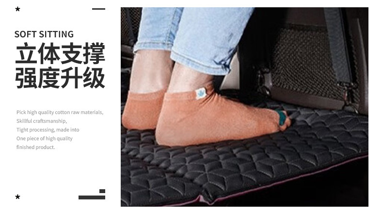 Car Mattress for the Back Seat of Sedan and Suv, Foldable Bed for Sleeping in the Car, Suitable for Self-Driving, Camping, and Travel