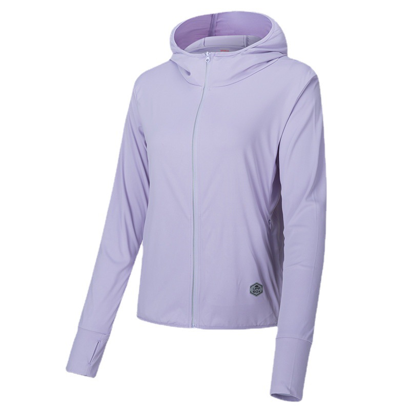 UPF50+防晒服女冰丝长袖防紫外线轻薄透气男运动皮肤衣可印制LOGO