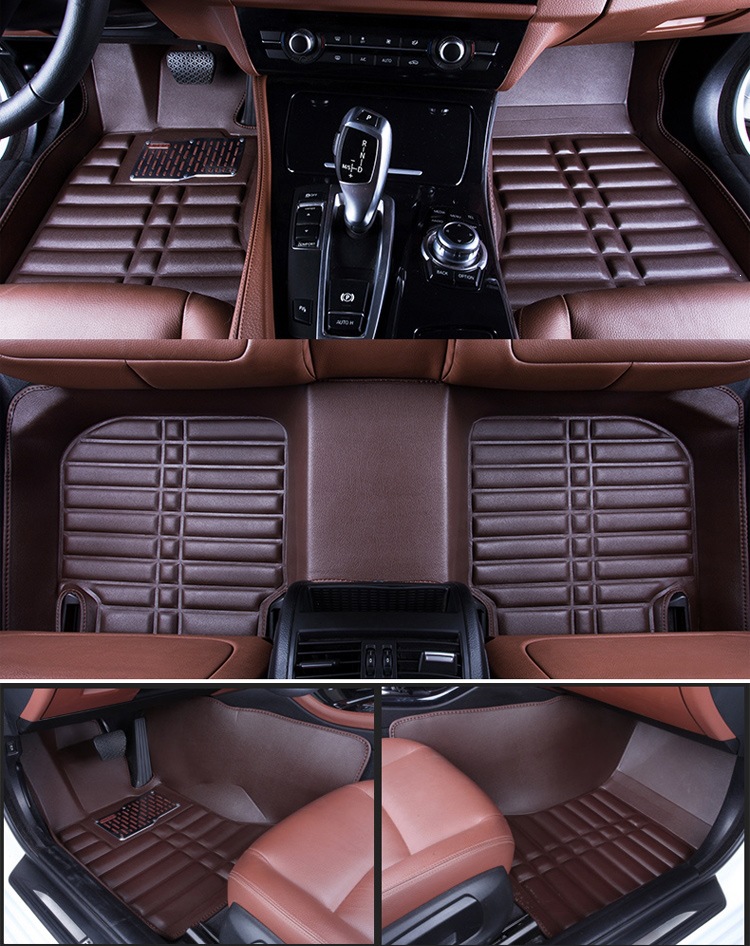 Full-coverage car floor mats, custom-made for new and old models, specialized single-piece driver's side floor mat carpet