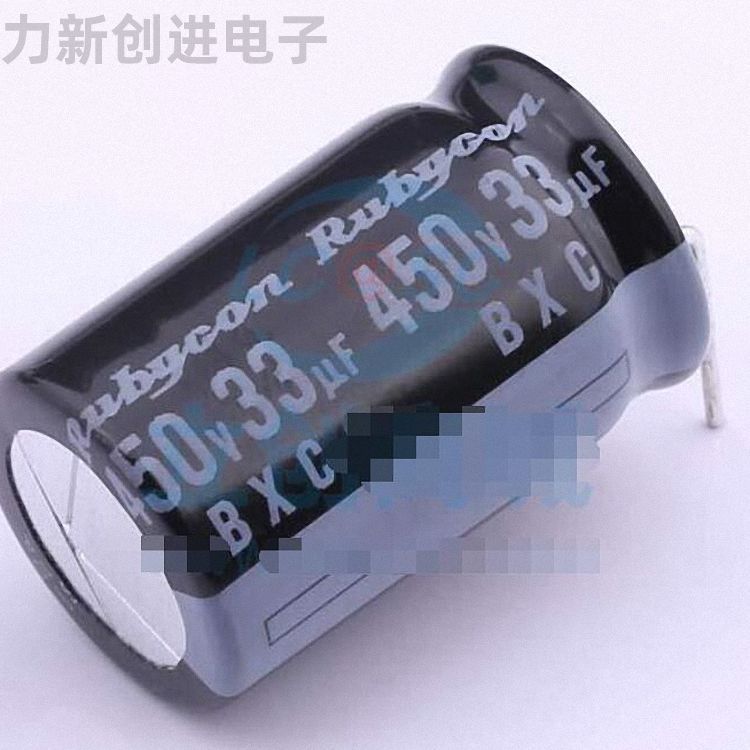 450BXC33MEFCRI16X25描述33uF 450V电解电容器