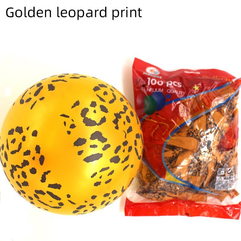 12 pulgadas engrosado globo de lunares Tanabata animal estrellado globo de sandía al por mayor decoración de fiesta de cumpleaños