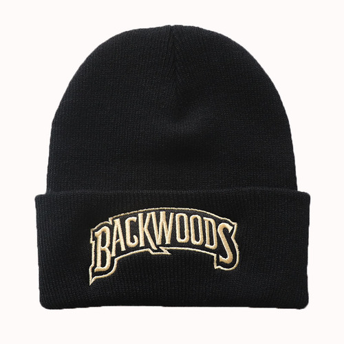 Autumn and Winter Men and Women Letter Backwoods Thermal Knitted Hat Embroidered Student Beanie Hat