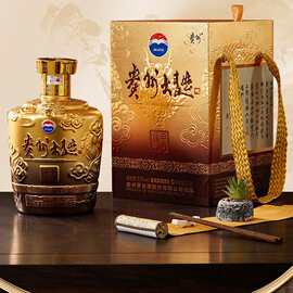 53度2.5L贵州大曲龙兔生肖纪念酒坛装礼盒酱香型白酒宴请送礼摆柜