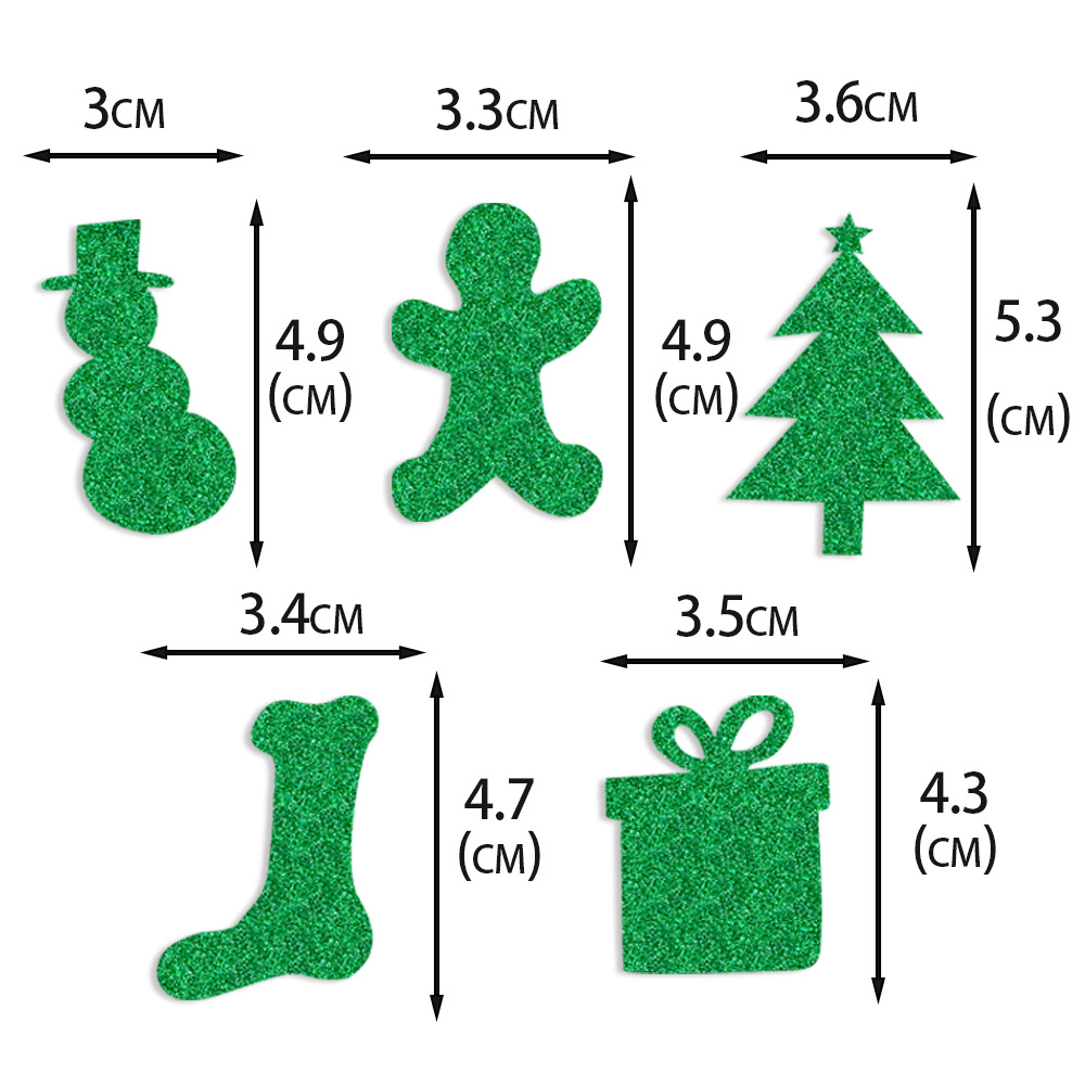 Nuevos productos transfronterizos suministros de decoración de Navidad fiesta pajita tarjeta de inserción de pan de jengibre calcetines de hombre pajita decoración de complementos