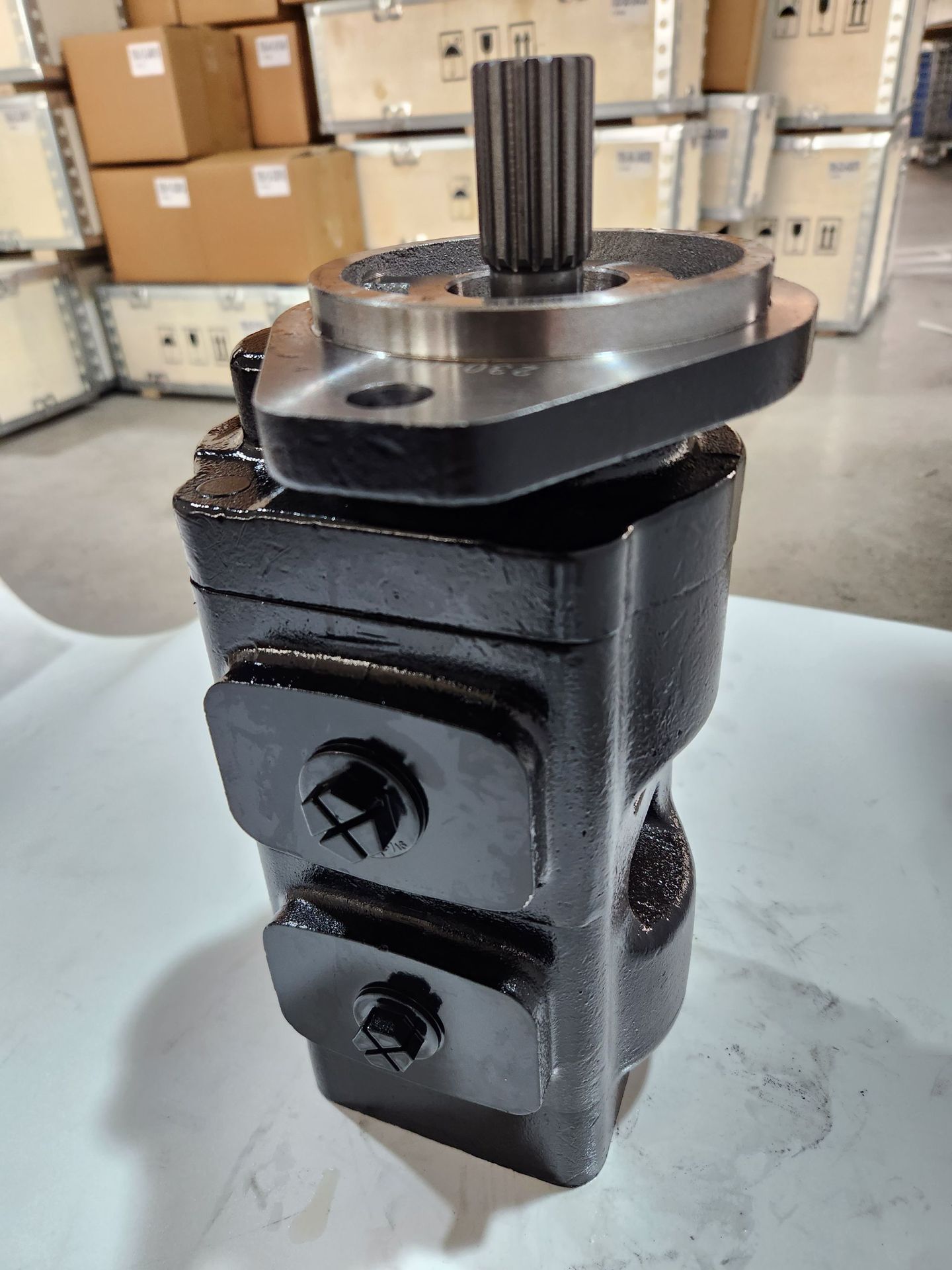 20/925500 适用JCB派克小松 液压油泵总成 挖机装载齿轮泵