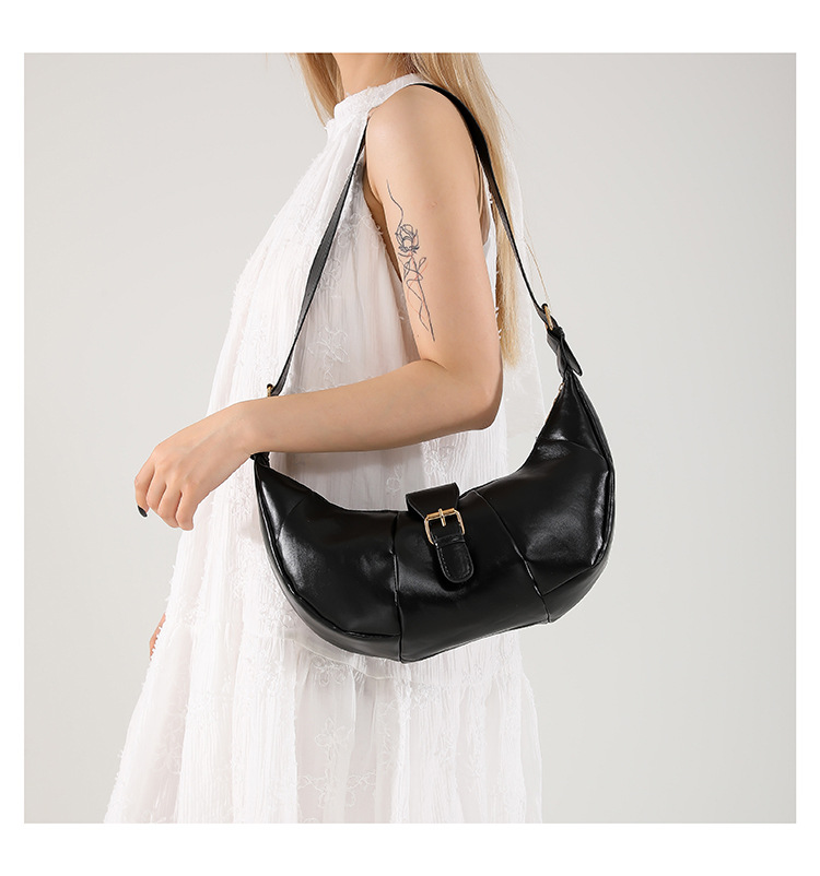 High-end 2024 autumn/winter new underarm bag, handbag, large-capacity commuting single-shoulder crossbody bag, dumpling bag undefined