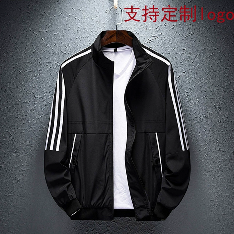 Осенне-зимний мужской плащ куртка на заказ рекламный плащ с принтом вышивка логотипа Внешняя торговля пальто европейского размера печать