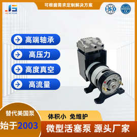 无油免维护真空18V负压抽气吸附直流12v脉冲控制微型自吸活塞气泵