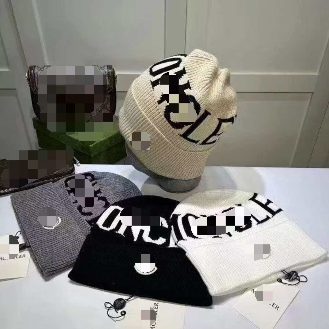 Autumn and Winter Casual Versatile Letter Knit Hat, Unisex Trendy Knitted Hat, Outdoor Trendy Men's Beanie, Internet Celebrity Knit Hat