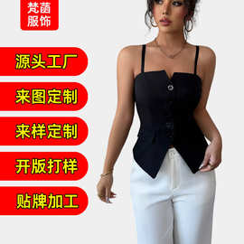 梵菡服饰来样定制OEM/ODM欧美女装贴牌加工打版跨境外贸来图定制
