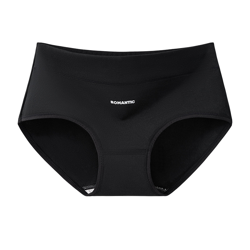 Deportes nuevo estilo algodón anti-pellizco cadera 10A entrepierna antibacteriana entrepierna de algodón transpirable cintura media pantalones deportivos simples para mujer