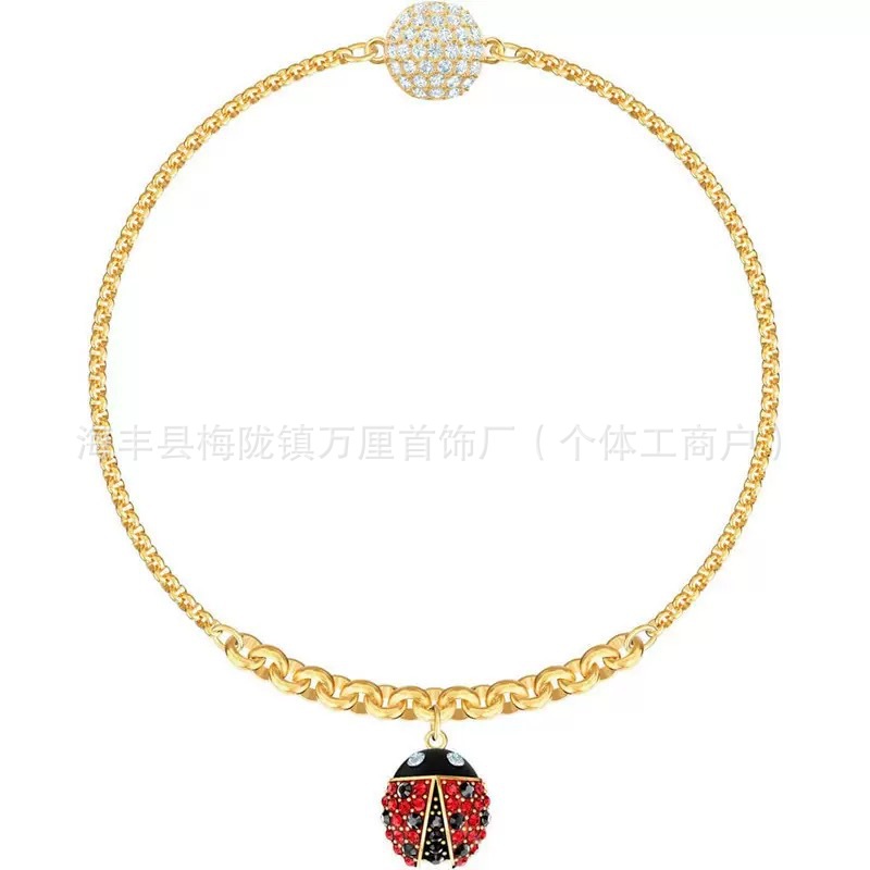 七星瓢虫手链【黄金色】